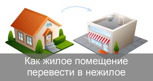 Условия перевода жилого помещения в нежилое помещение и нежилого помещения в жилое помещение.