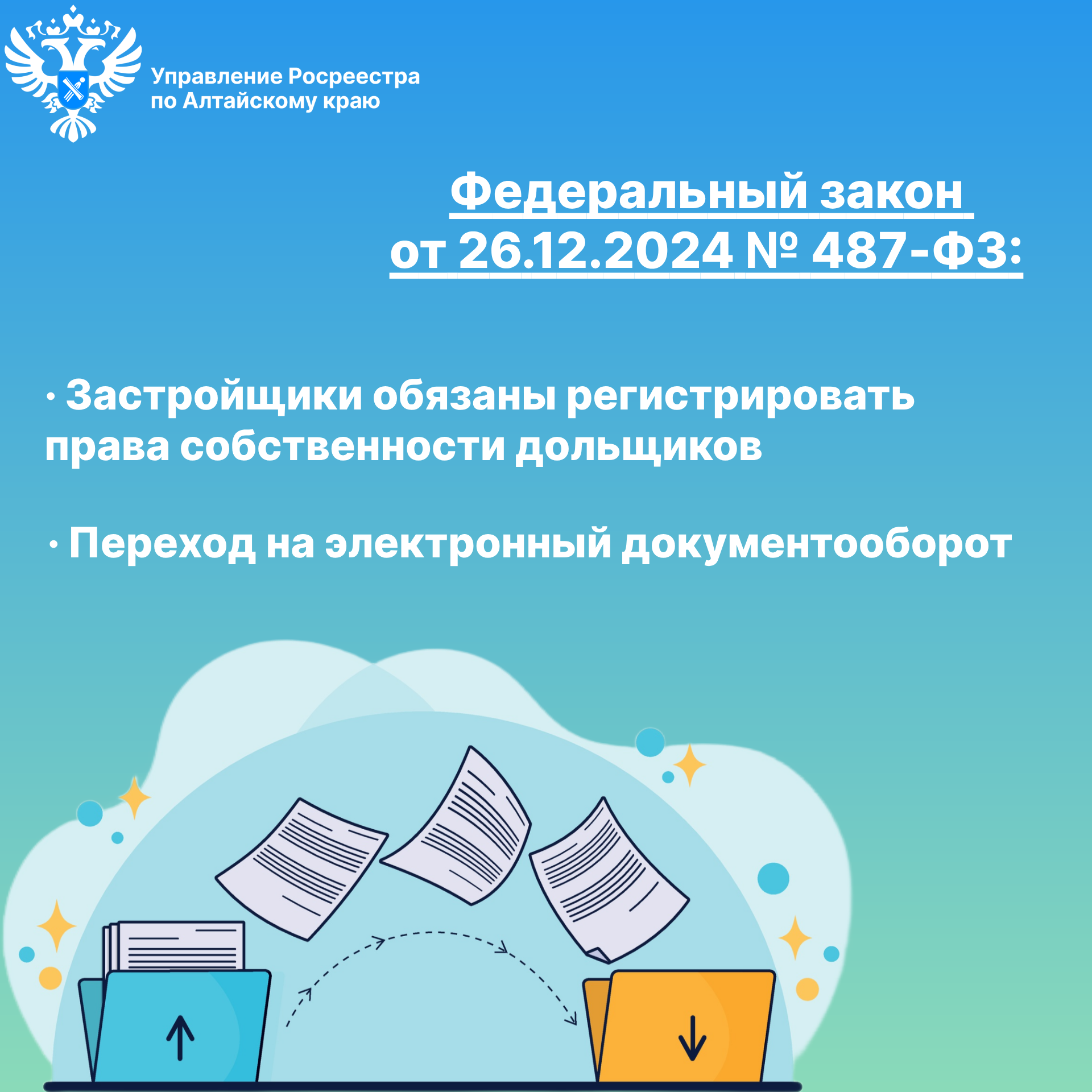 Продолжаем рассматривать изменения, которые внёс в сферу недвижимости Федеральный закон от 26.12.2024 № 487-ФЗ.